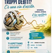 Troppi debiti? C’è una via d’uscita, se ne parla a Tollegno Troppi debiti? C’è una via d’uscita, se ne parla a Tollegno