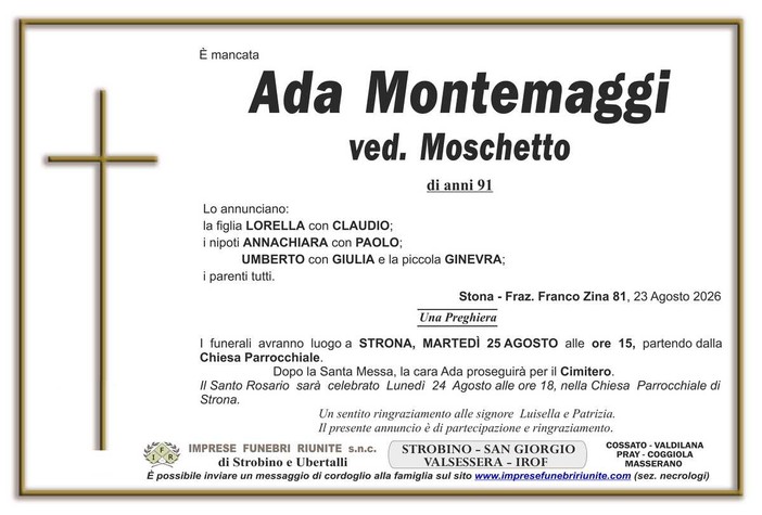 Ada Montemaggi, ved. Moschetto