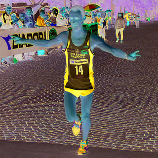 Alberto mosca con il numero 2