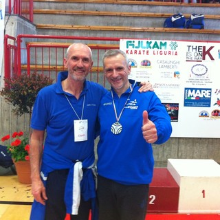 Karate: Cesare Diliddo argento ai Nazionali Master