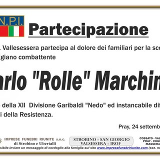 Carlo "Rolle" Marchina, partecipazione