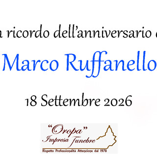 Marco Ruffanello - Anniversario