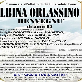 Albina Orlassino Benvegnu'