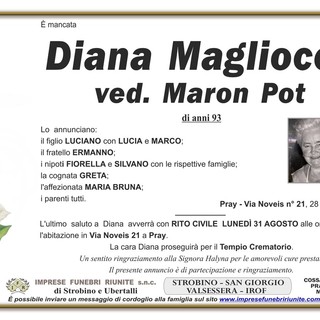 Diana Magliocco ved. Maron Pot