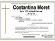 Costantina Moret in Cristina