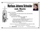 Marliese Johanna Schneider, ved. Musto