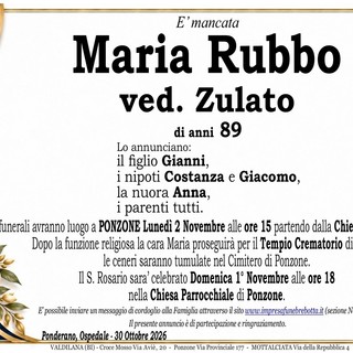 Maria Rubbo, ved. Zulato