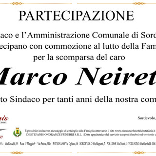Marco Neiretti - Partecipazione