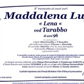Maddalena Lupo (Lena), ved. Tarabbo