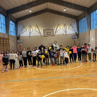 “Un canestro per amico”, a Pavignano il minibasket con Teens - Foto Teens Basket Biella