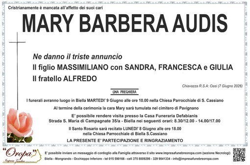 Mary Barbera Audis