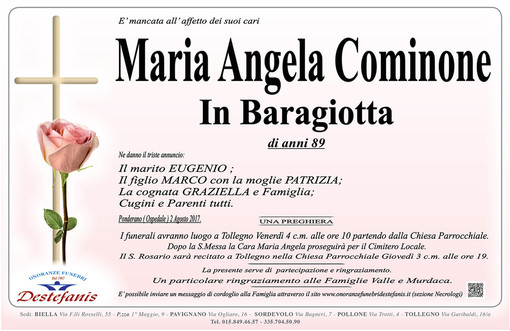 Maria Angela Cominone in Baragiotta