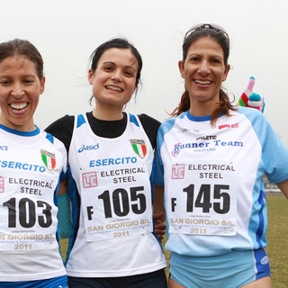 Fatna Maraoui, Elena Romagnolo e Nadia Ejjafini in una foto di repertorio Fatna Maraoui, Elena Romagnolo e Nadia Ejjafini in una foto di repertorio