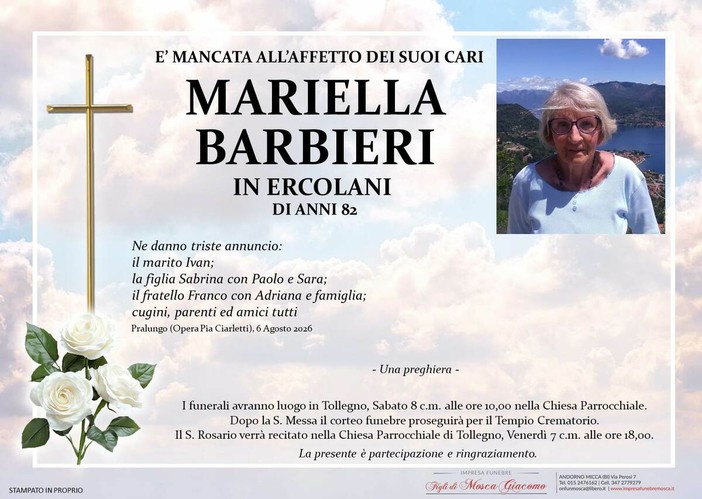 Mariella Barbieri in Ercolani