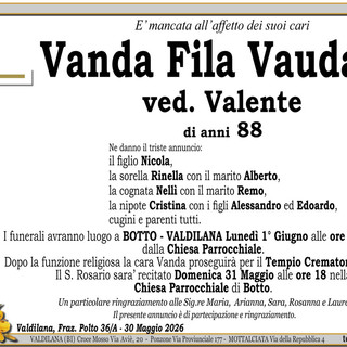 Vanda Fila Vaudano ved. Valente