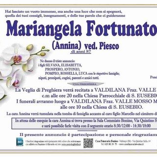 Mariangela Fortunato (Annina), ved. Piesco Mariangela Fortunato (Annina), ved. Piesco