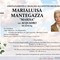 Marialuisa Mantegazza "Marisa", ved. Acquadro Marialuisa Mantegazza "Marisa", ved. Acquadro