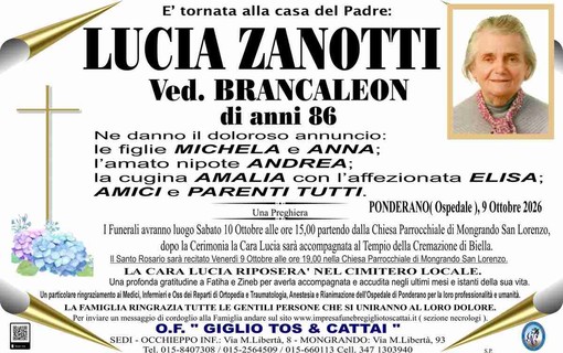 Lucia Zanotti, ved. Brancaleon Lucia Zanotti, ved. Brancaleon
