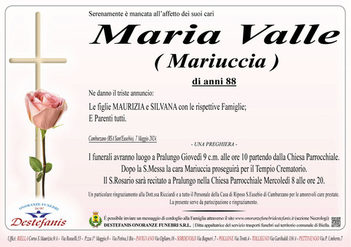 Maria Valle (Mariuccia)