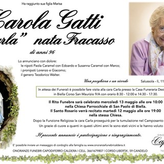 Carola Gatti "Carla", nata Fracasso