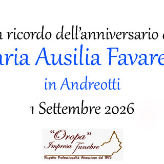 Maria Ausilia Favaretto in Andreotti - Anniversario Maria Ausilia Favaretto in Andreotti - Anniversario