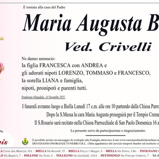 Maria Augusta Bonci, ved. Crivelli