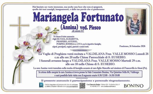 Mariangela Fortunato (Annina), ved. Piesco