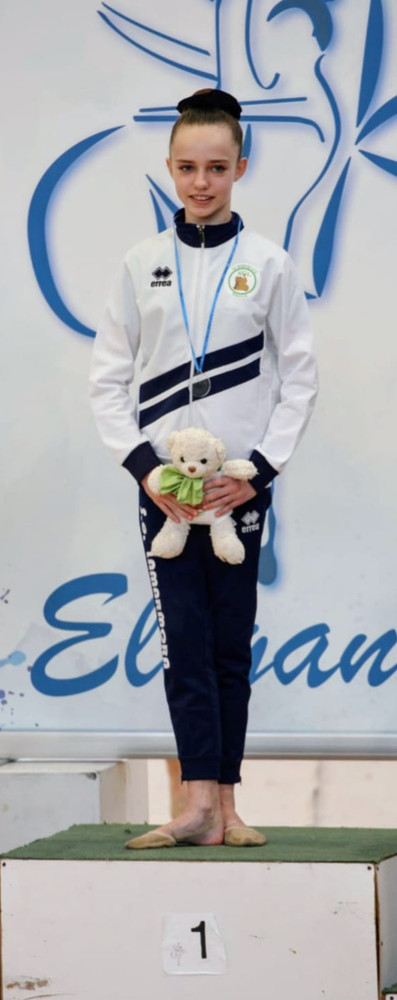 Matilde Lanza sul gradino più alto del podio