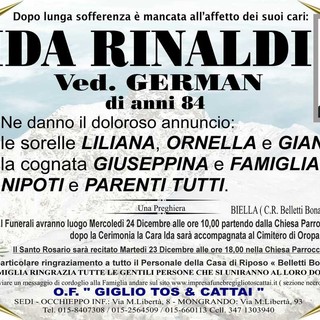 Ida Rinaldi, ved. German