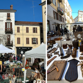 Biella, torna in Riva il Mercatino dell'Antiquariato e dell'Artigianato