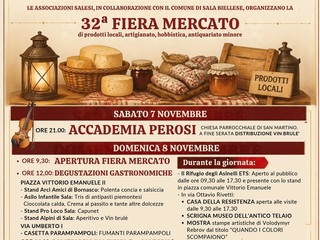 Sala Biellese, Festa di San Martino: si apre con il grande concerto dell'Accademia Perosi