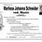 Marliese Johanna Schneider, ved. Musto
