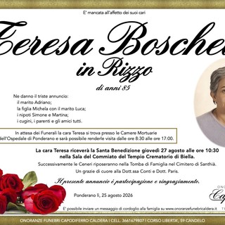 Teresa Boschetti in Rizzo Teresa Boschetti in Rizzo