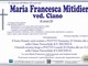 Maria Francesca Mitidieri (ved. Ciano)