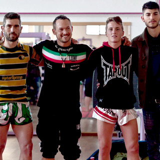 Andrea Poli, il maestro Gianluca Crepaldi, Alberto Griso e Giuseppe Lamacchia Andrea Poli, il maestro Gianluca Crepaldi, Alberto Griso e Giuseppe Lamacchia