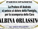 Albina Orlassino, partecipazione Albina Orlassino, partecipazione