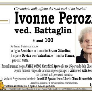 Ivonne Perozzo, ved. Battaglin