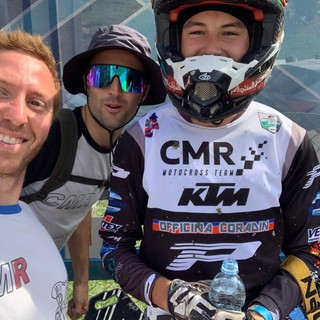 Mattia Moretti del Team CMR di Cossato al Trofeo delle Regioni Motocross 2023