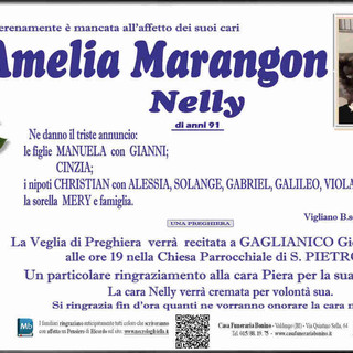 Amelia Marangon, Nelly Amelia Marangon, Nelly