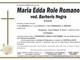 Maria Edda Role Romano, ved. Barberis Negra