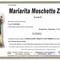 Mariarita Moschetto Zina Mariarita Moschetto Zina