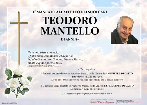 Teodoro Mantello Teodoro Mantello