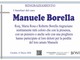Manuele Borella, ringraziamento