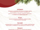 Buon Natale dal Relais Santo Stefano, ecco il menu delle feste