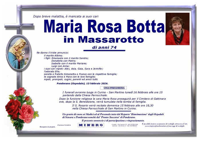 Maria Rosa Botto in Massarotto