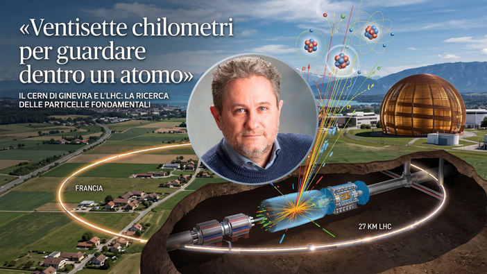 Pralungo, ventisette chilometri per guardare dentro un atomo: il CERN con Marco Secco