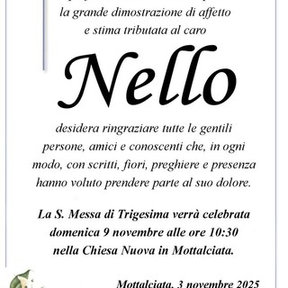 Nello - Ringraziamenti