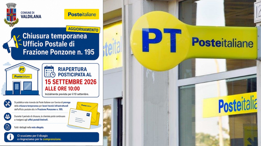 Valdilana, prorogata la chiusura dell’ufficio postale di Ponzone: riapertura il 15 settembre Valdilana, prorogata la chiusura dell’ufficio postale di Ponzone: riapertura il 15 settembre