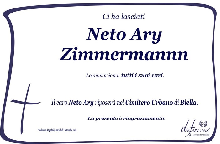 Neto Ary Zimmermannn
