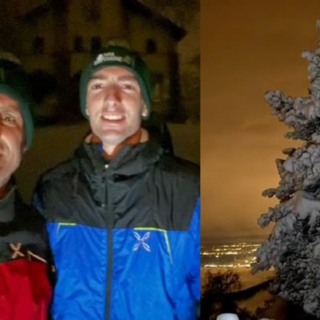 Oasi Zegna sotto le stelle: il Santuario di San Bernardo dopo la nevicata